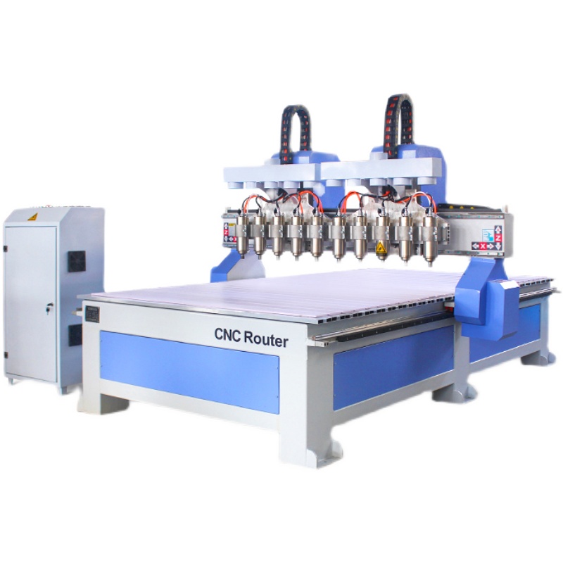 2030多頭雕刻機二拖十電腦木工浮雕機仿古家具雕刻機