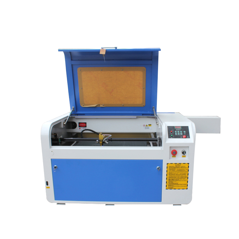 松立4060激光雕刻機廣告亞克力PVC木板工藝品雙色板激光切割機50W
