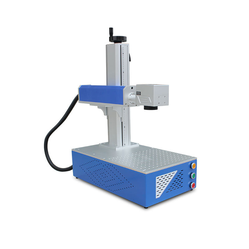 光纖激光打標機30w金屬獎牌銘牌首飾狗牌全自動鐳射打碼雕刻字機