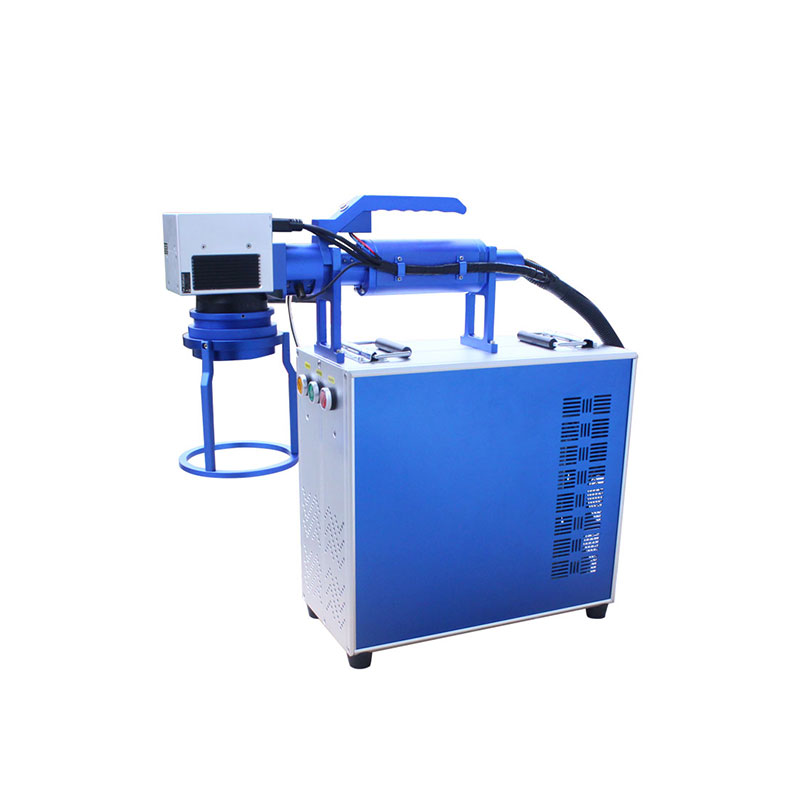 手持式光纖金屬激光打標機銘鋁牌不銹鋼五金門窗配件首飾刻字20w